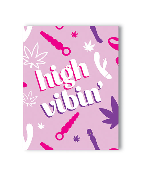 High Vibin' 420 Greeting Card