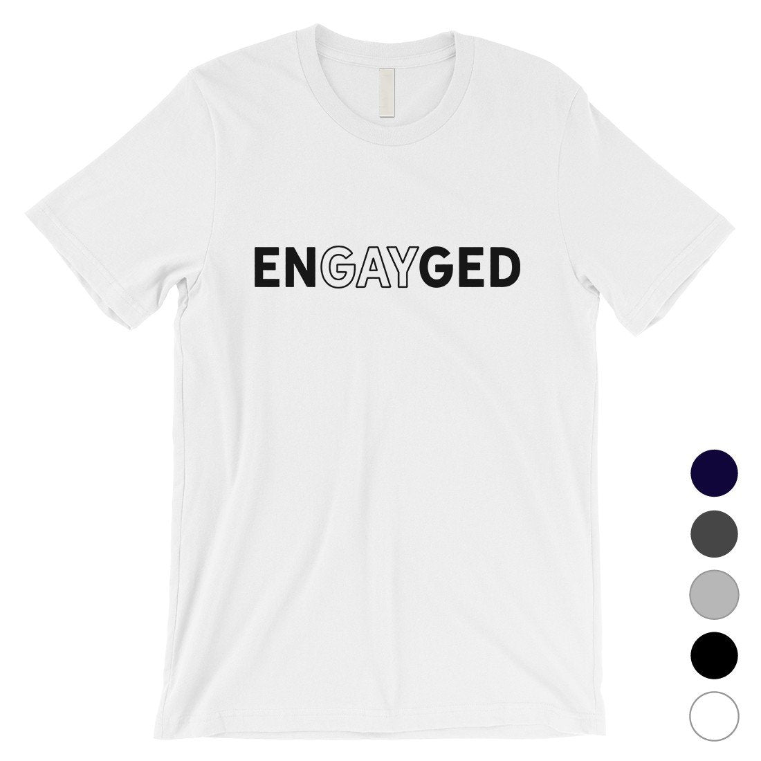 LGBT Engayged Mens Shirt