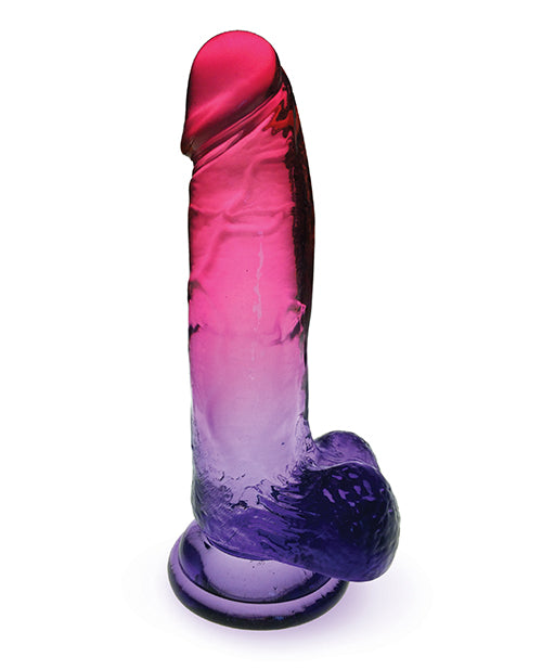 Shades Jelly Tpr Gradient Dong Large - Pink/plum
