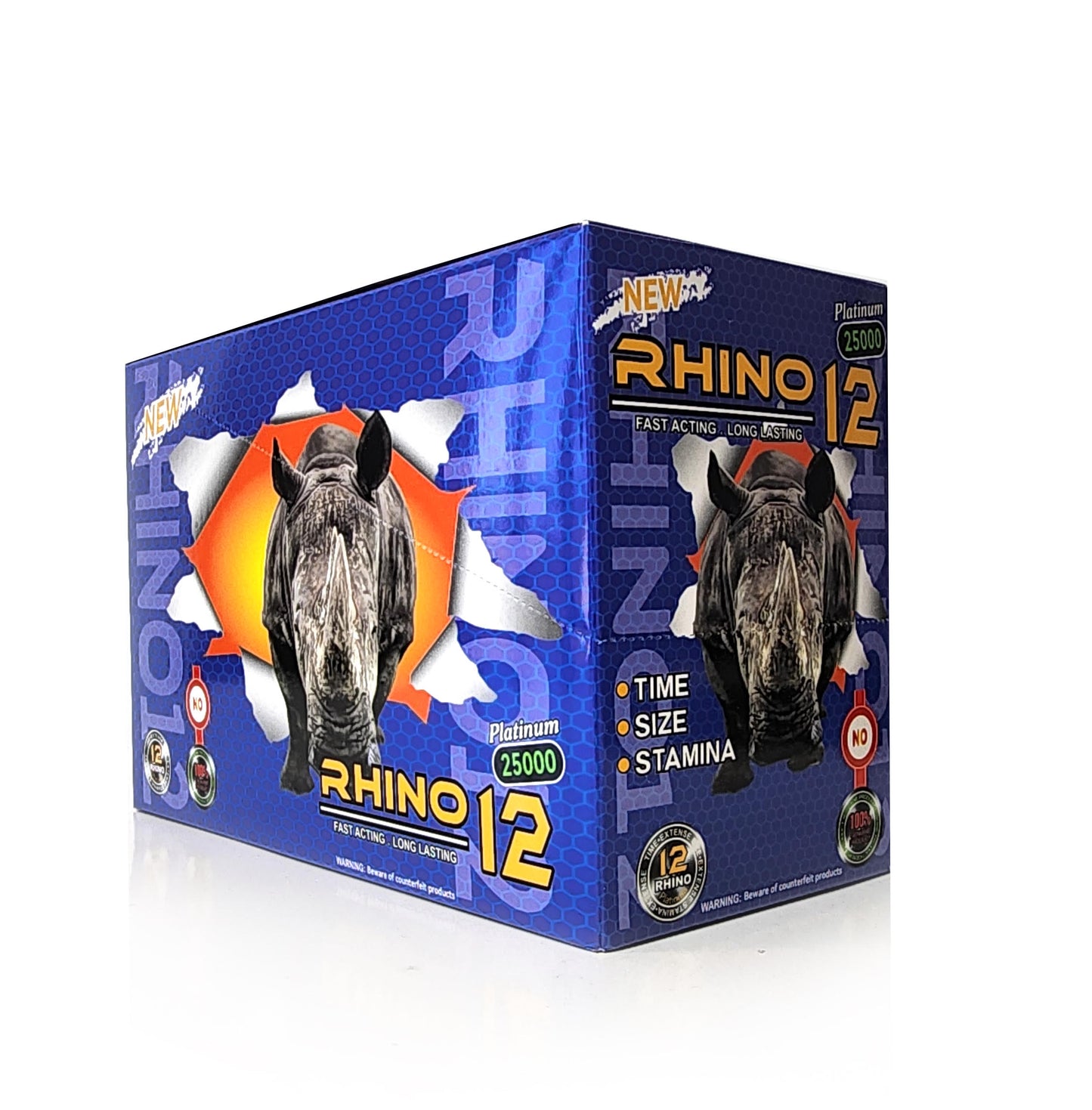 Rhino 12 Platinum 25000 2 Pack 24 Pc Display