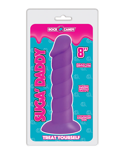 Rock Candy Suga Daddy 8" Silicone Dildo