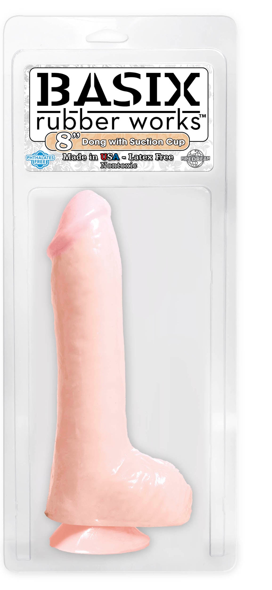 Basix Rubber Works 8in Dong W/suction