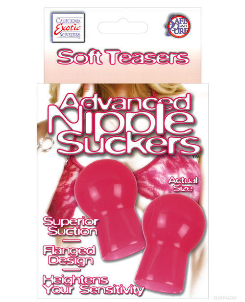 Nipple Play Advanced Nipple Suckers - Black