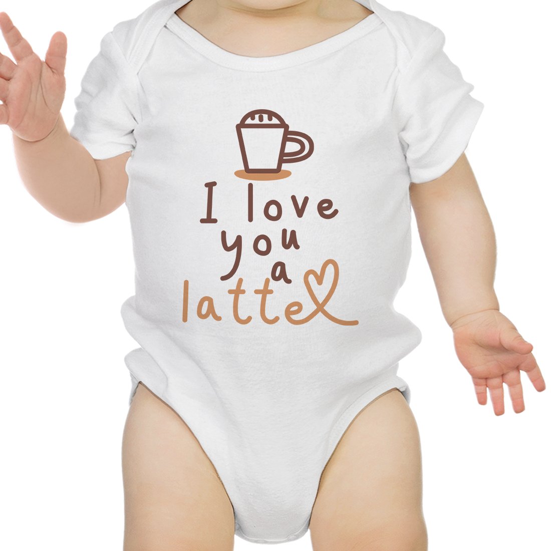 Love A Latte Baby Bodysuit Gift