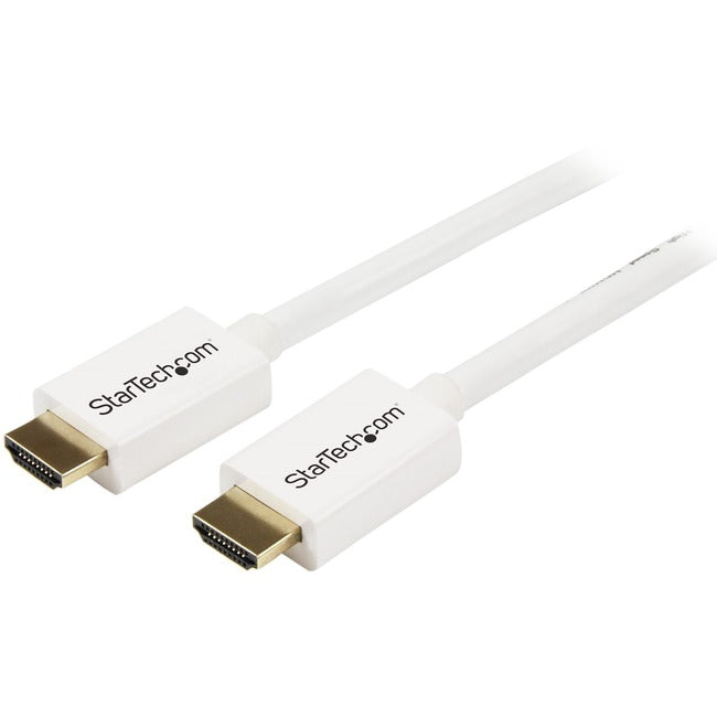 StarTech.com 5m (16 ft) White CL3 In-wall High Speed HDMI Cable - Ultra HD 4k x 2k HDMI Cable - HDMI to HDMI M/M