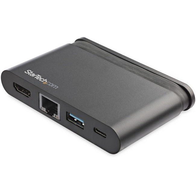 StarTech.com USB C Multiport Adapter with HDMI - 4K - Mac / Windows - 1xA + 1xC - 100W PD 3.0 (92W Laptop Charging - GbE - Wraparound Cable