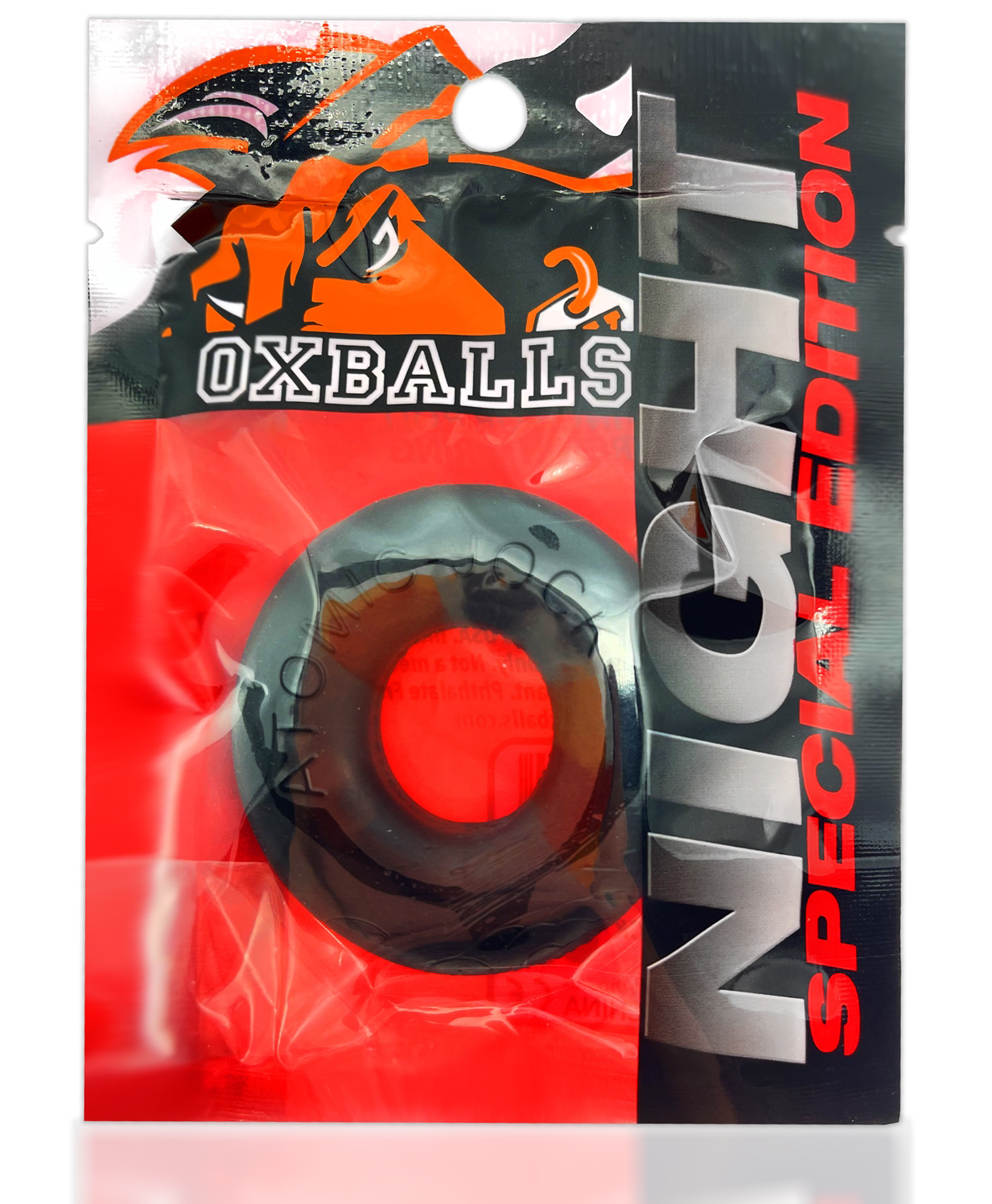 Oxballs Do-nut-2 Cock Ring - Red