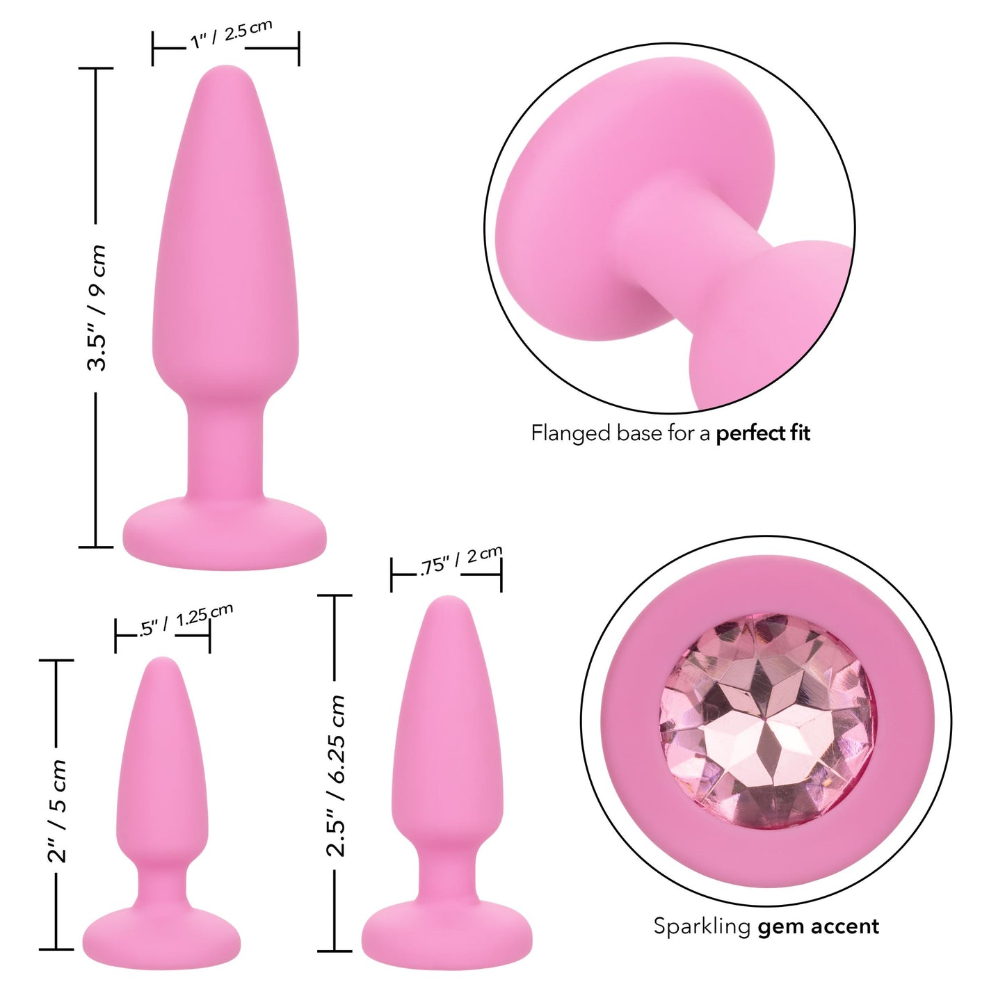 First Time Crystal Booty Kit - Pink