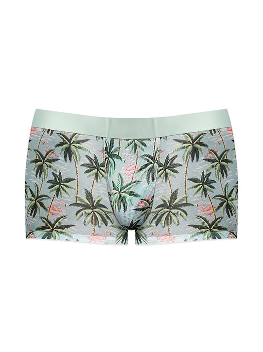 Sheer Prints - Seamless Sheer Short - Small -  Flamingo