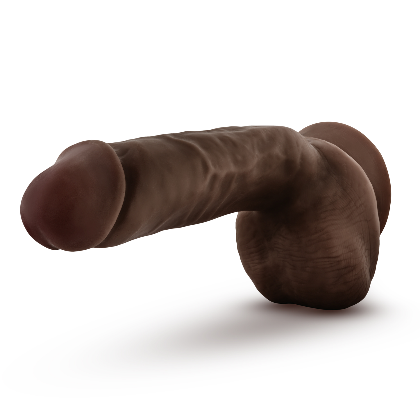 Dr. Skin Glide - 8.5 Inch Self Lubricating Dildo Lubricating Dildo With Balls