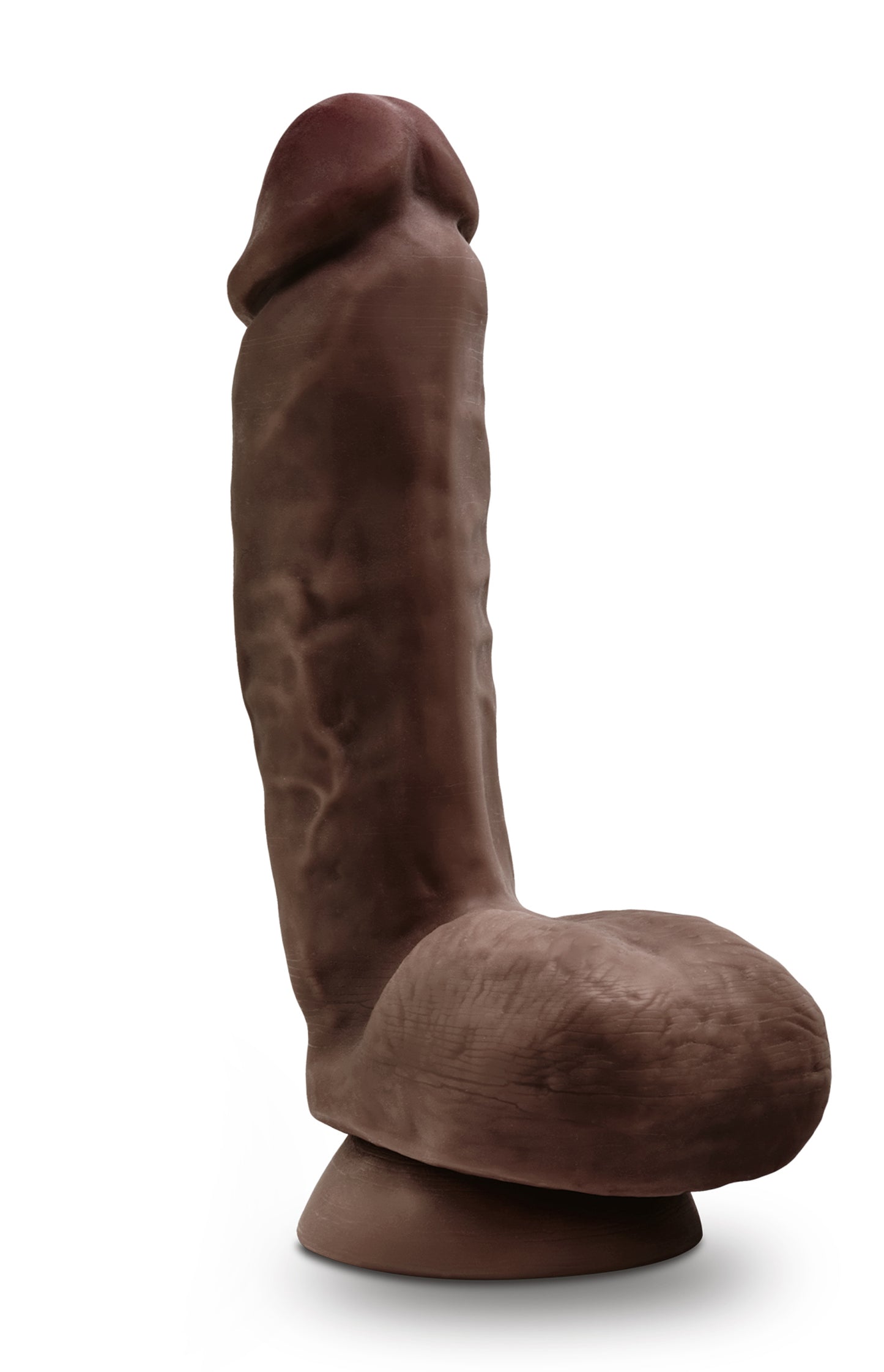 Dr. Skin Glide - 8.5 Inch Self Lubricating Dildo Lubricating Dildo With Balls