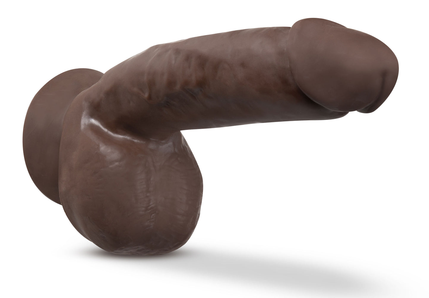 Dr. Skin Plus - 8 Inch Thick Poseable Dildo With Squeezable Balls