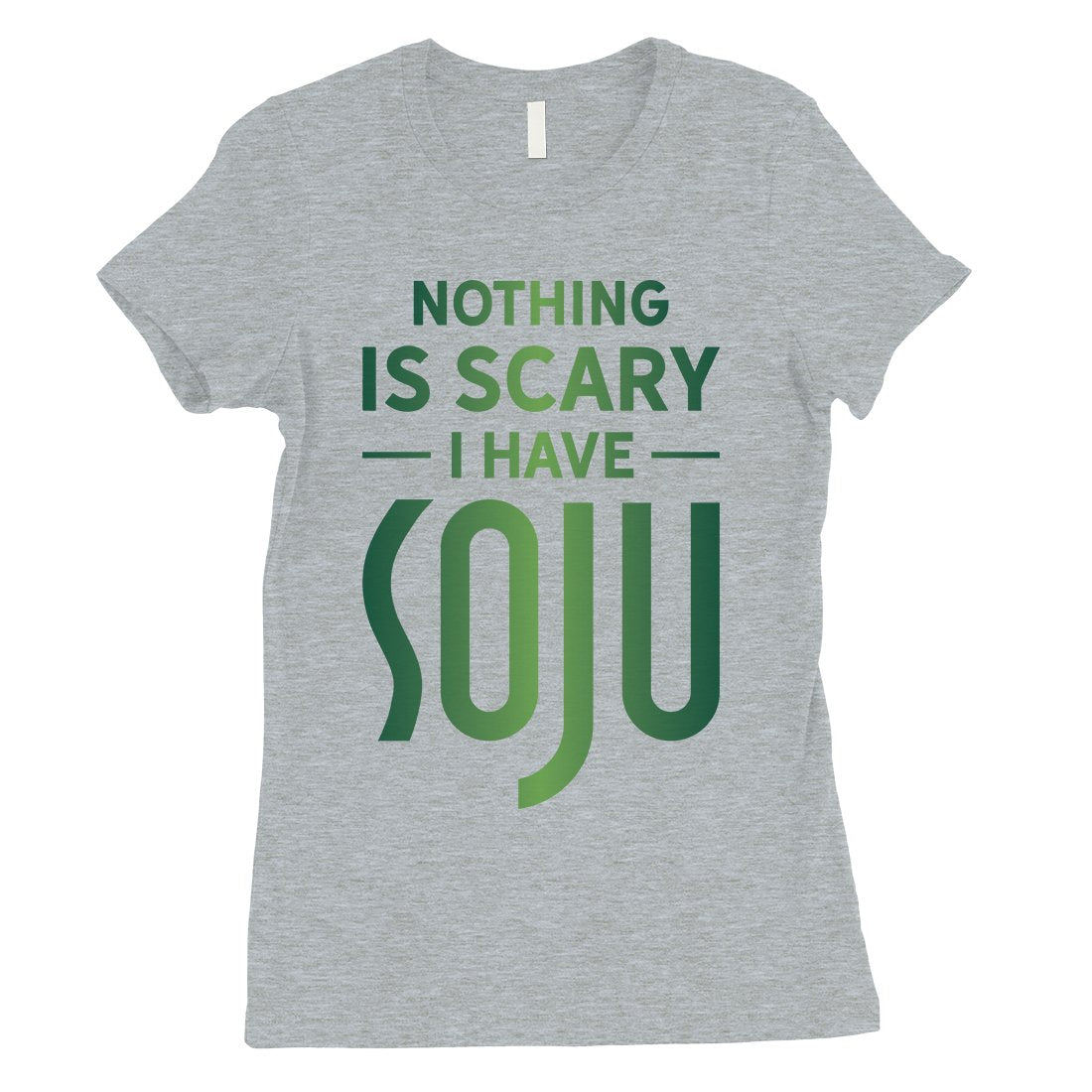 Nothing Scary Soju Womens Expressive Nice Halloween Costume T-Shirt