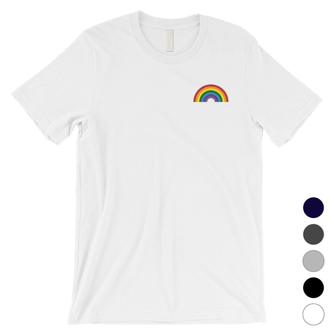 LGBT Rainbow Pocket Mens Shirt
