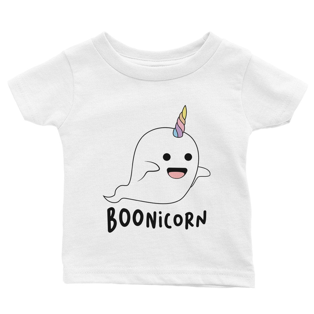 Boonicorn Cute Halloween Costume Funny Ghost Unicorn Baby Gift Tee
