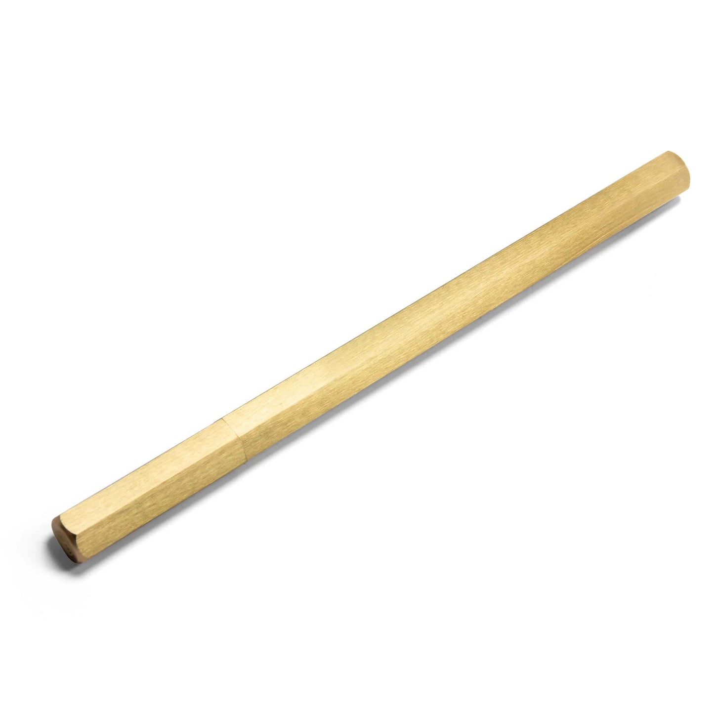2nd Amen EDC Pen Solid Brass Roller Ball Black Gel Ink Pen