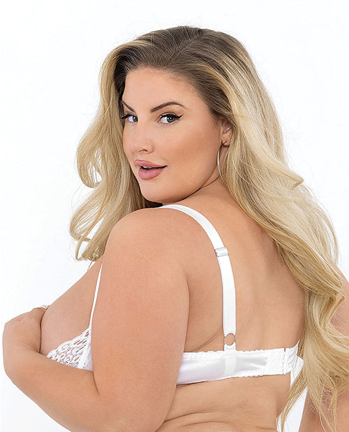 Lace Bra W/underwire Boning Cups