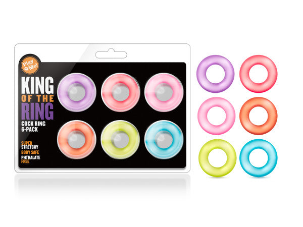 Play With Me King Of The Ring 6ct Cock Rings