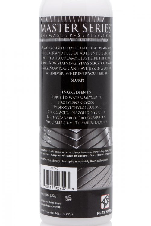Jizz Unscented Water-based Lube 8oz.