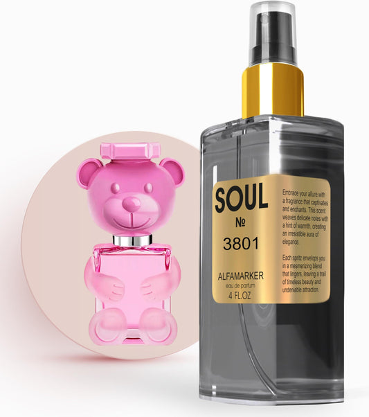 SOUL No. 3801 Impression Bubble Gum | Perfume for Women | Women Eau de Parfum | Spray 4.0 Fl Oz   120 ml | Long Lasting Fragrance