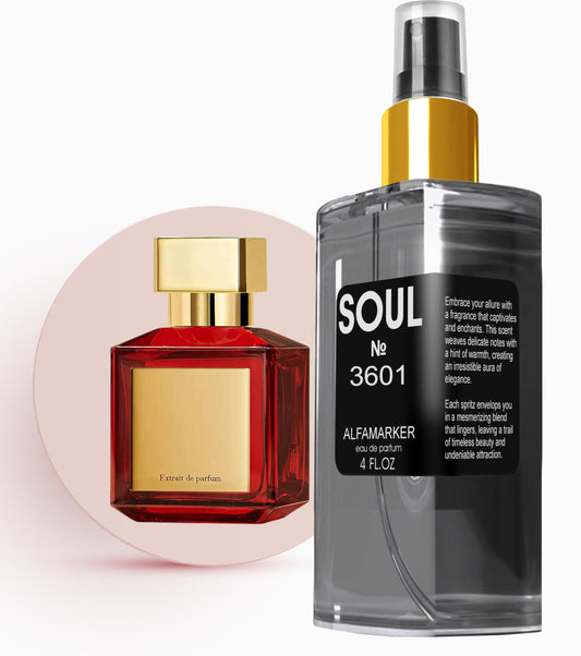 SOUL No. 3601 Impression Bac. Rou. 540 | Spray 4.0 Fl Oz   120 ml | Perfume for Women | Women Eau de Parfum | Long Lasting Fragrance