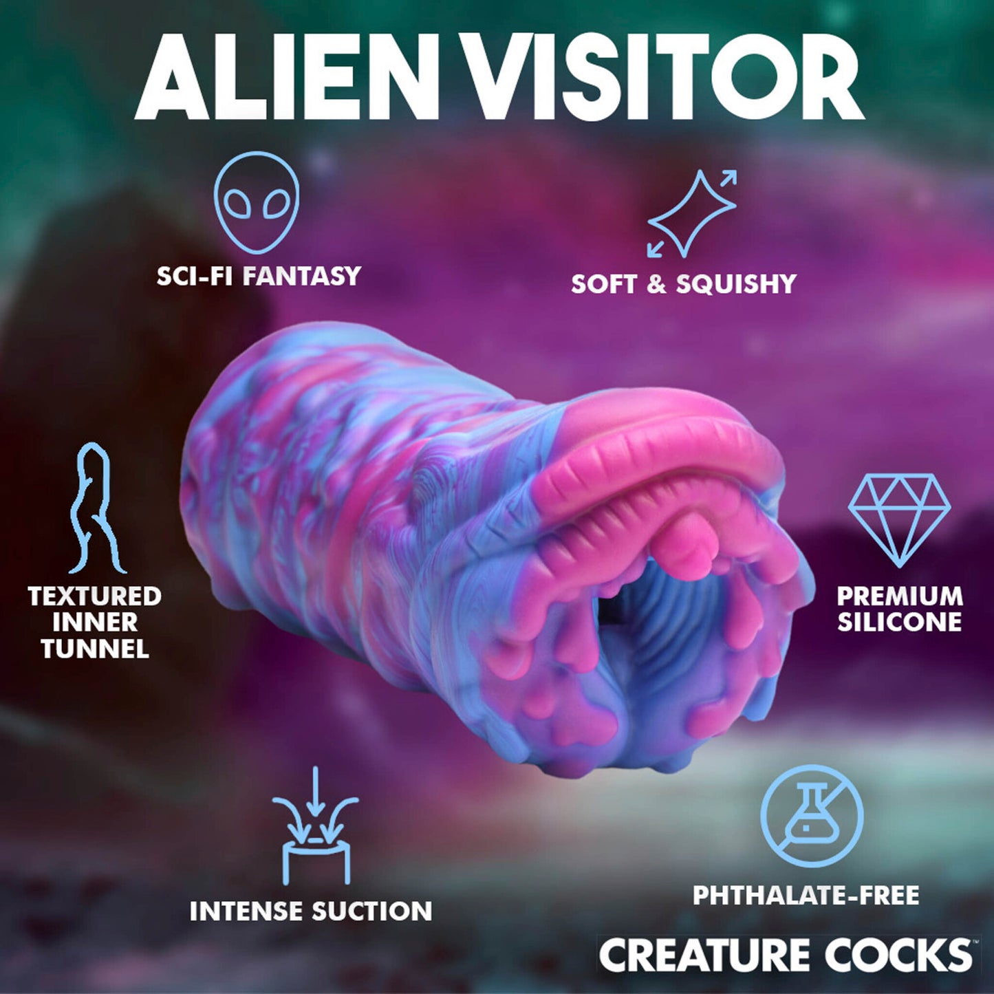 Creature Cocks Cyclone Squishy Alien Vagina Stroker(end Sep)