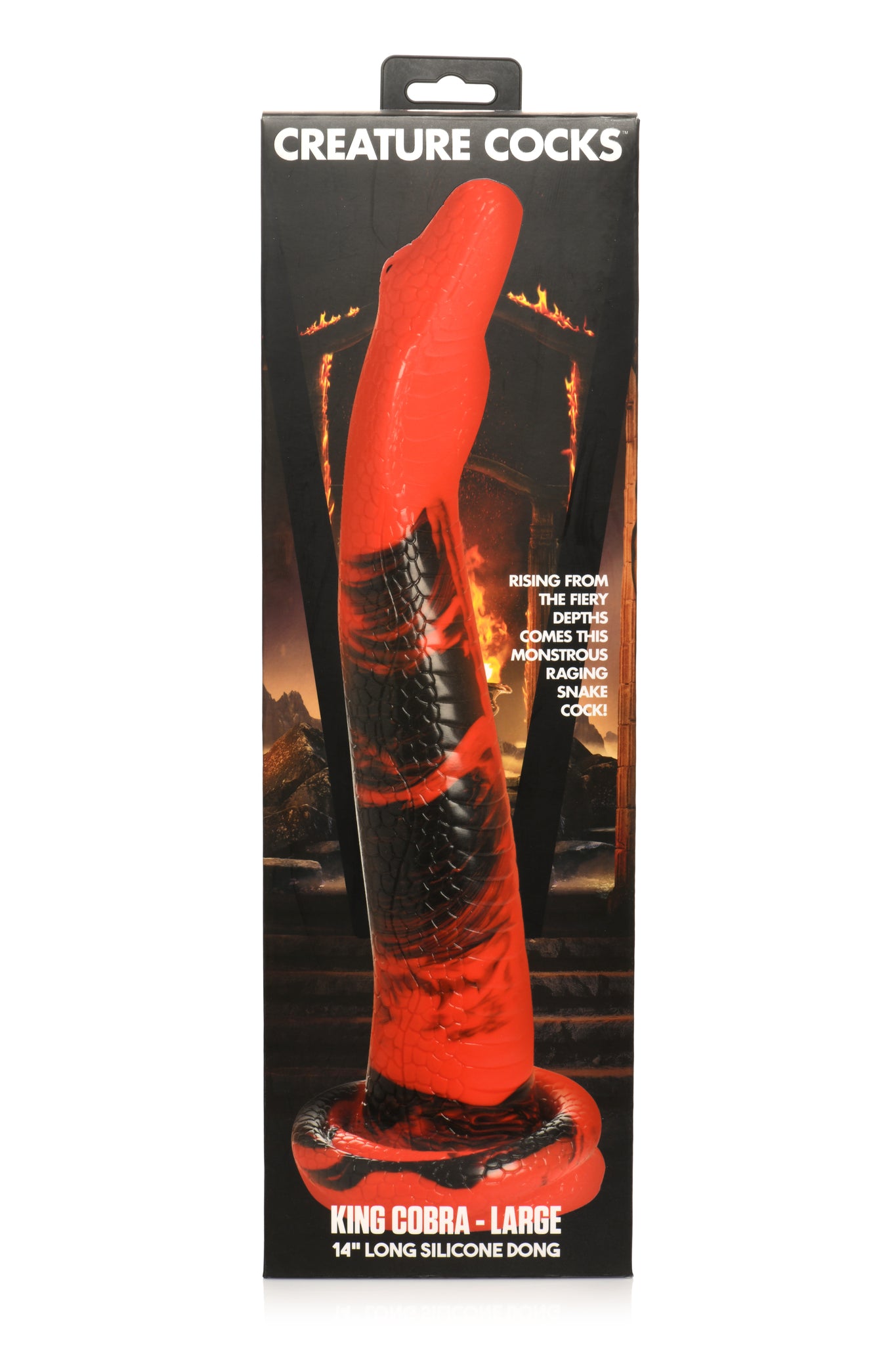 Creature Cocks King Cobra 14in Large Long Dildo
