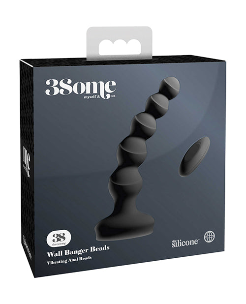 Threesome Wall Banger Beads - Black