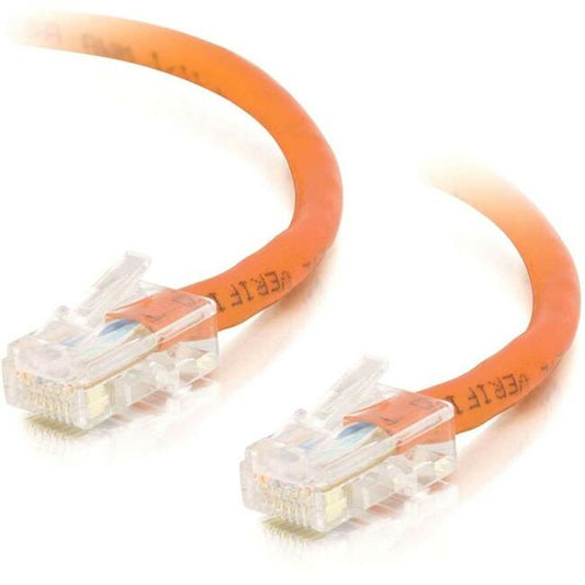 C2G-5ft Cat5e Non-Booted Crossover Unshielded (UTP) Network Patch Cable - Orange