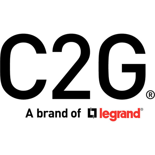 C2G-RapidRun VGA + 3.5mm + HDMI and USB Pass Through Single Gang Wall Plate