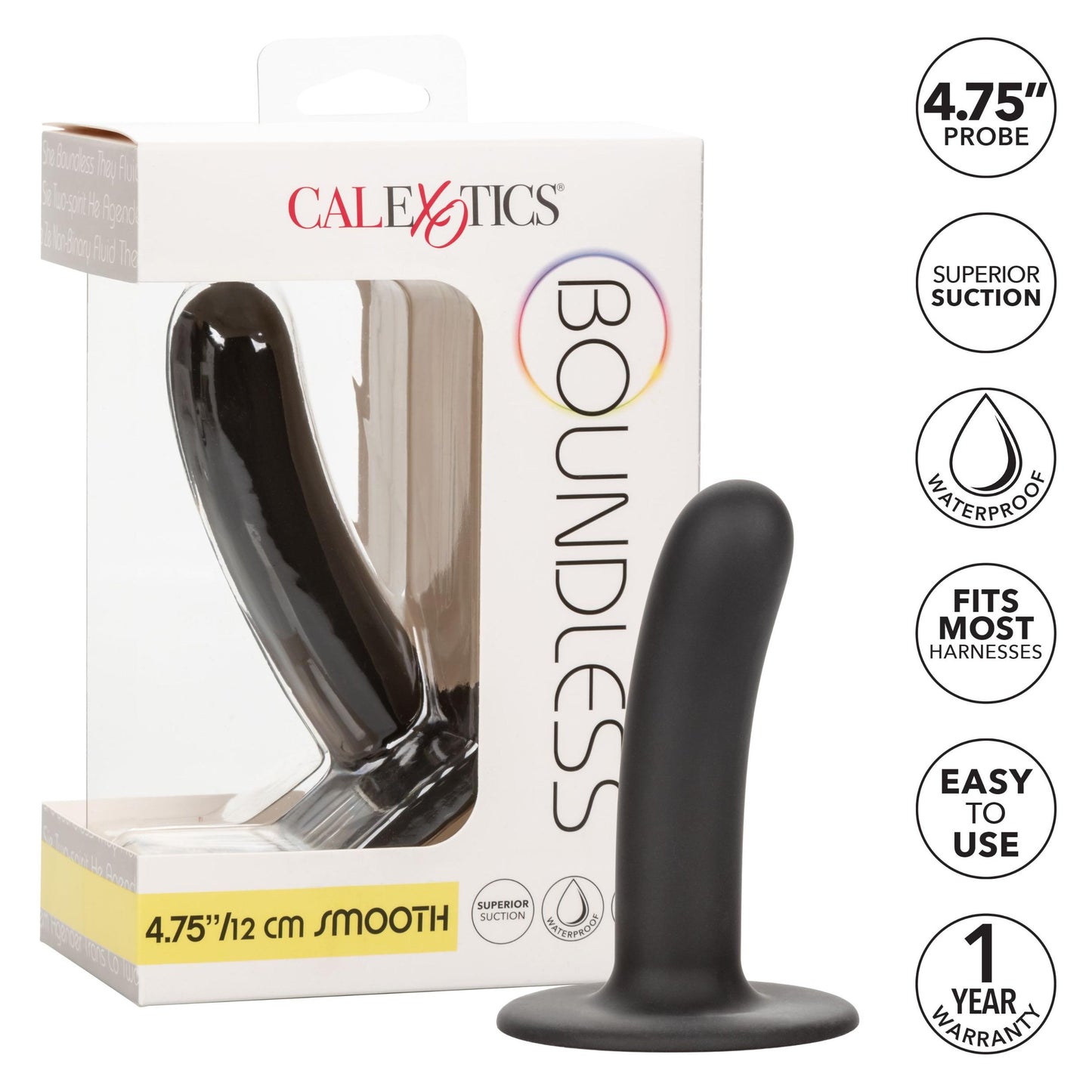 Boundless 4.75 In Smooth Probe Black