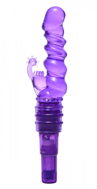 Trinity Vibes Royal Rocket Ribbed Rabbit Vibe