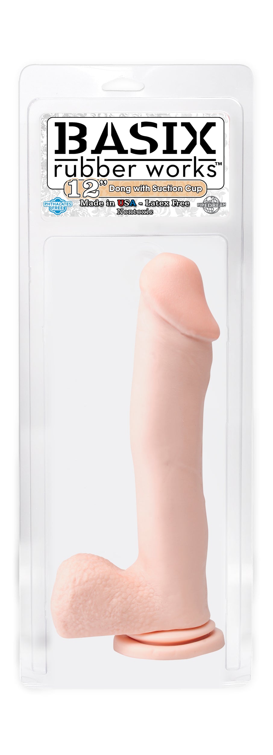 Basix Rubber Works 12in Dong W/suction
