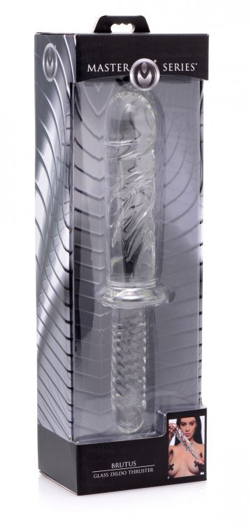 Master Series Glass Dildo Thruster