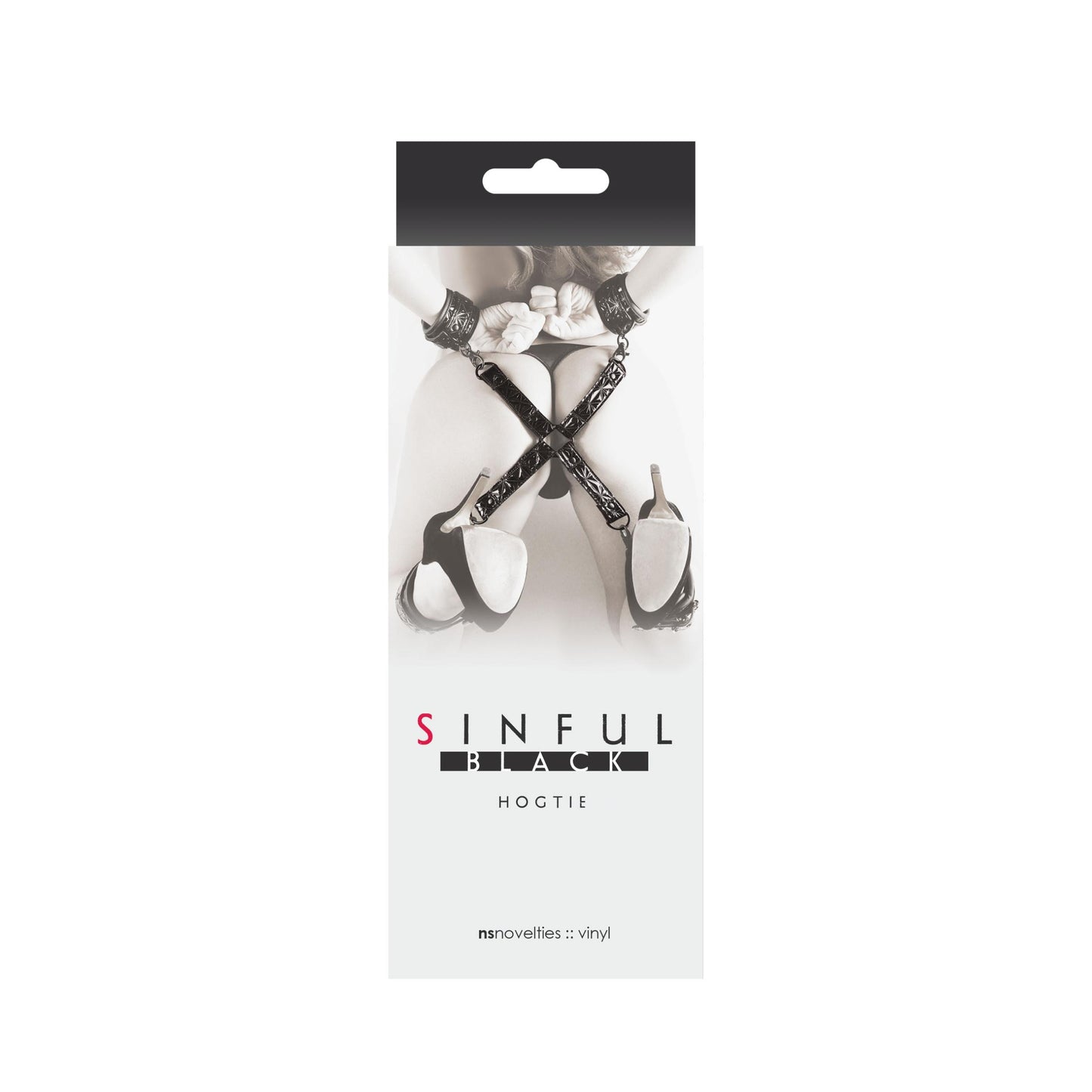 Sinful Black Hogtie