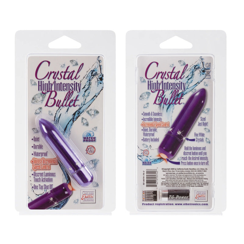 Crystal High Intensity Bullet
