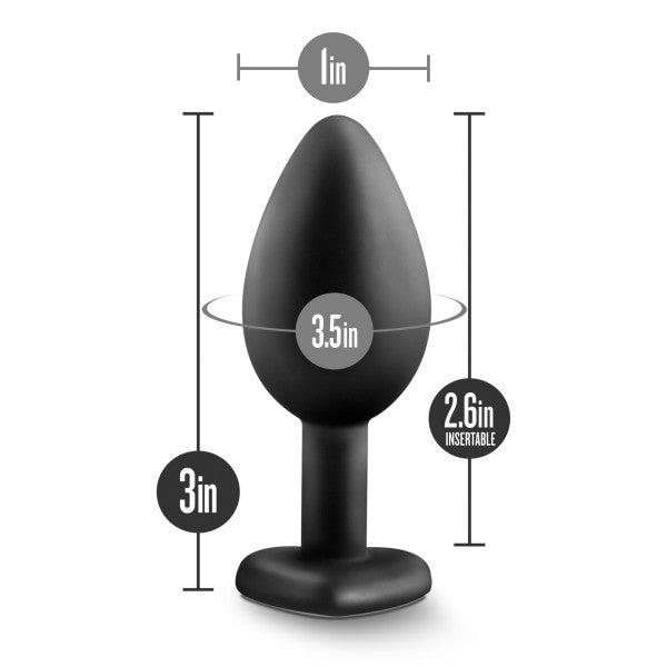 Temptasia Bling Plug Large Black