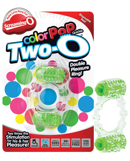 Screaming O Color Pop Quickie Two-o - Blue