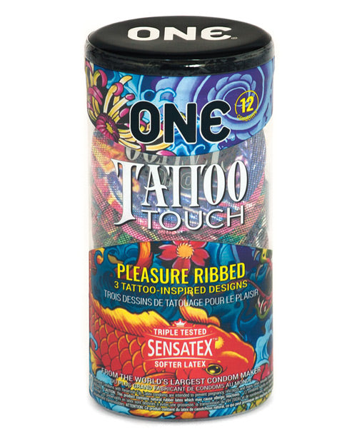 One Tattoo Touch Condoms - Pack Of 3