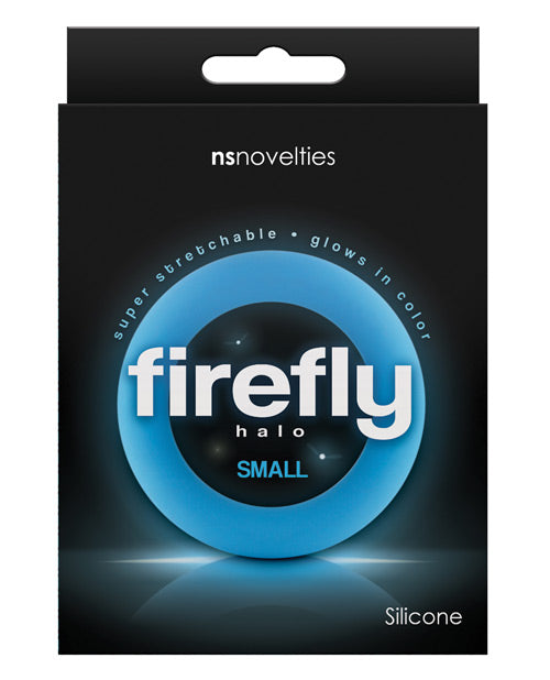Firefly Halo Large Cockring - Blue