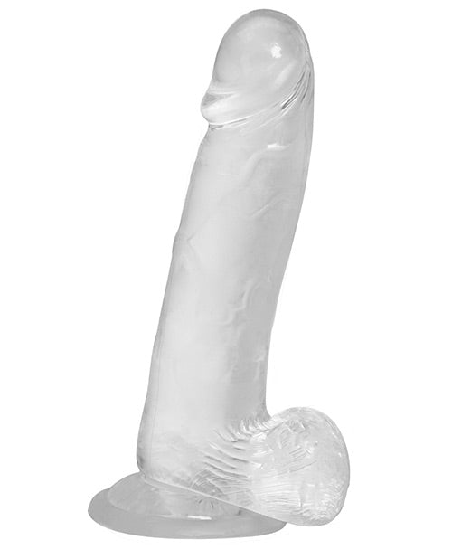 Crystal Addiction 6" Dong - Clear