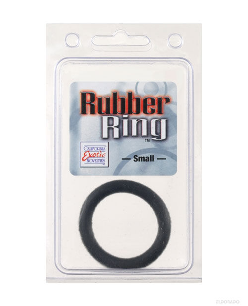 Black Rubber Ring - Large