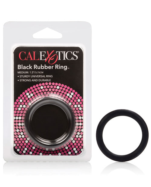 Black Rubber Ring - Large