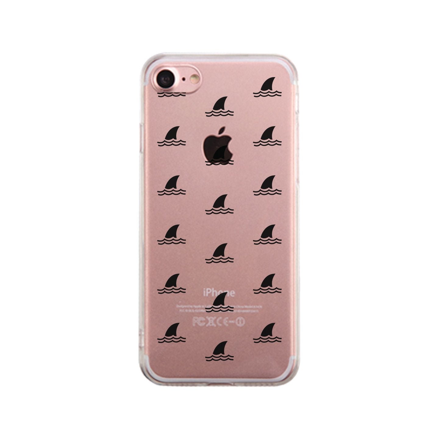 Mini Shark Clear Phone Case