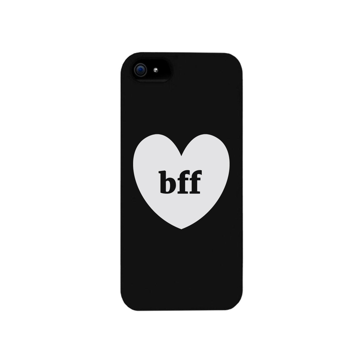 BFF Hearts Black Phone Case