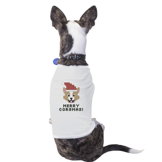 Merry Corgmas Corgi Pets White Shirt
