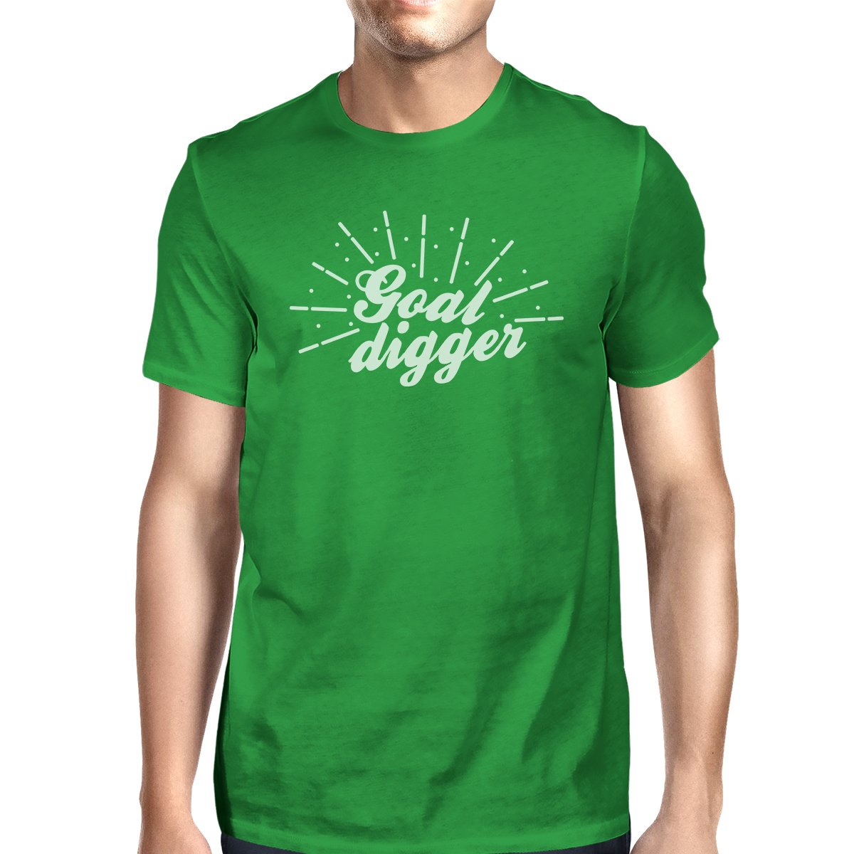 Goal Digger Mens Funny Workout Shirt T-Shirt Gift For Workout Lover