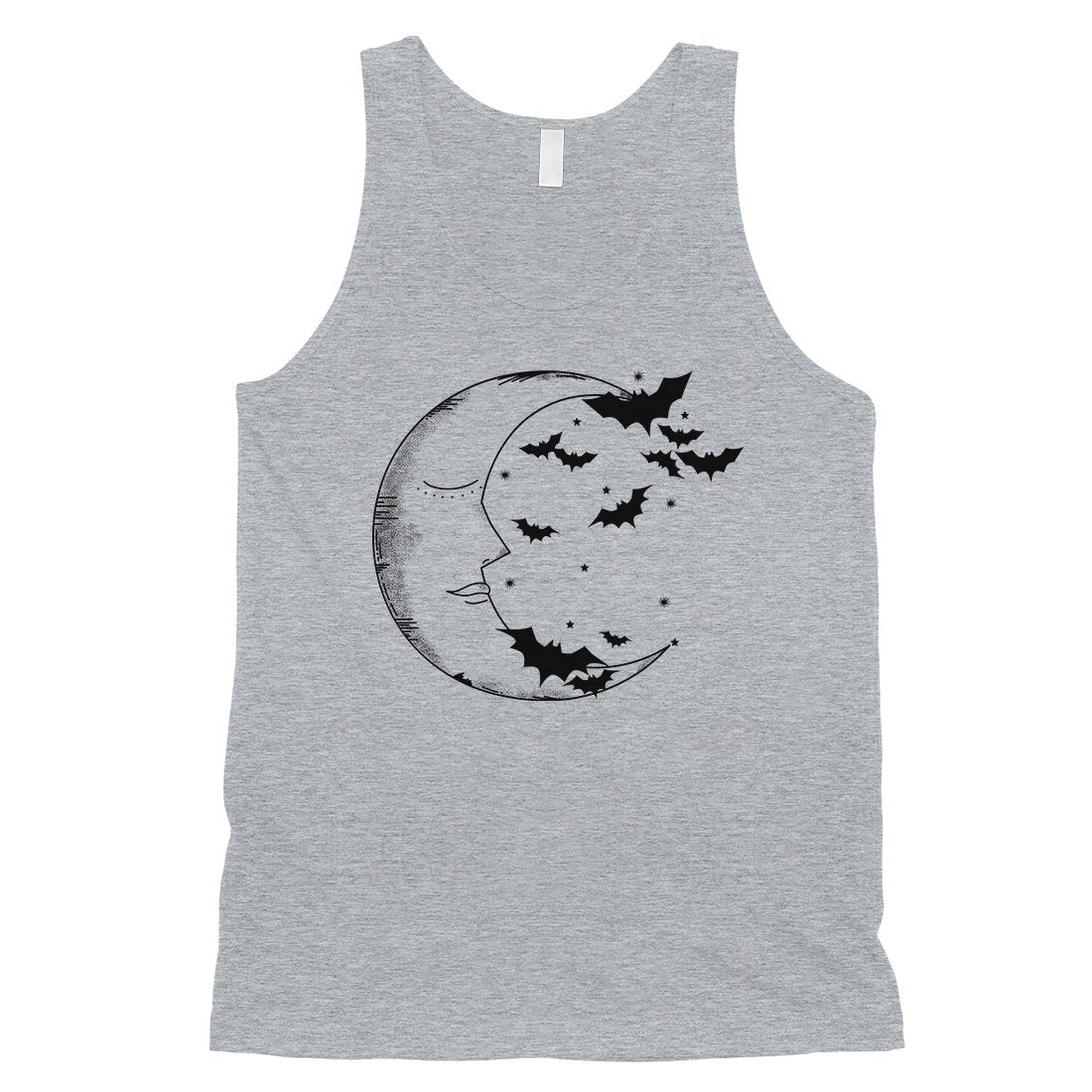 Moon And Bats Mens Tank Top