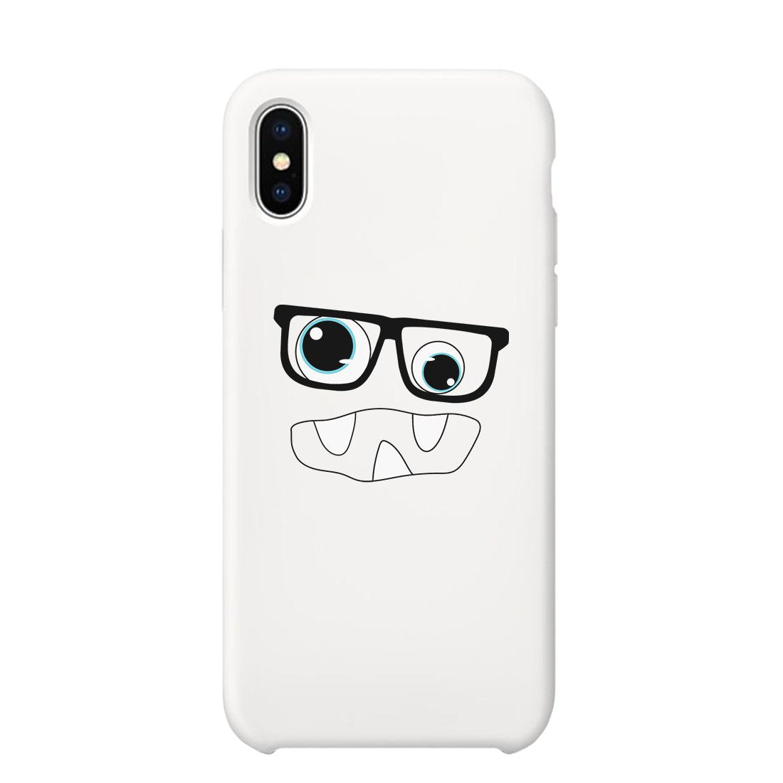 Monster With Glasses Phone Case Funny Halloween Theme Gift