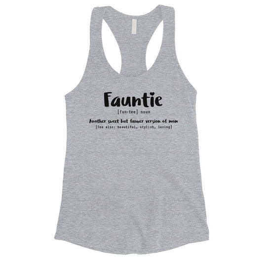 Fauntie Womens Sleeveless Top